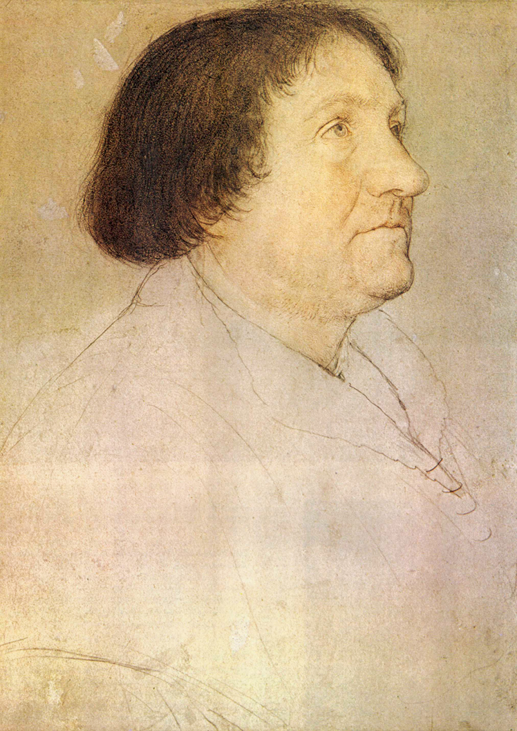   小汉斯·荷尔拜因 Hans Holbein the Younger——男子肖像